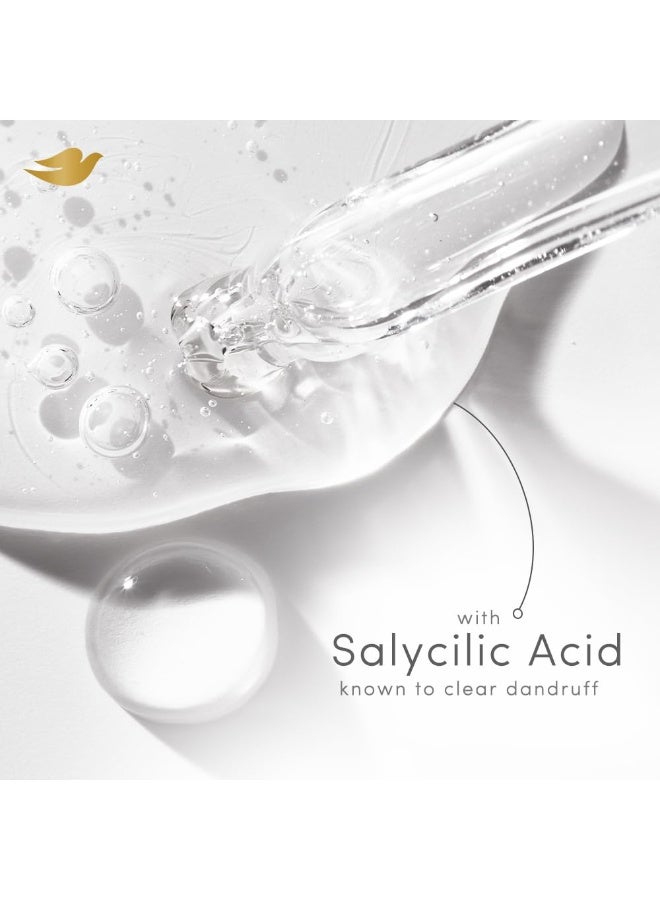 Dove Anti Dandruff Solutions Shampoo 340 ml|| Prevents Dandruff & Dry Scalp|| Mild Daily Shampoo for Smooth & Frizz Free Hair - For Men & Women - Image 4